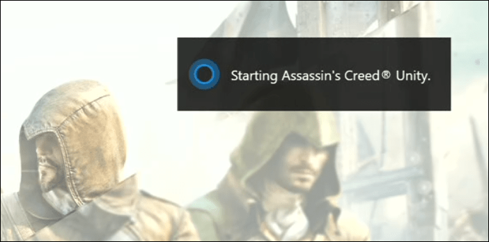Cortana predstavitev Xbox igre