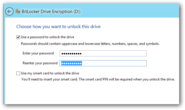 Šifrirajte USB bliskovni pogon v operacijskem sistemu Windows 8