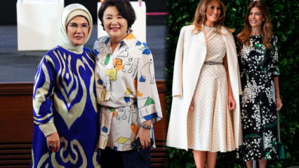 Oblačila First Lady zaznamujejo vrh G 20!