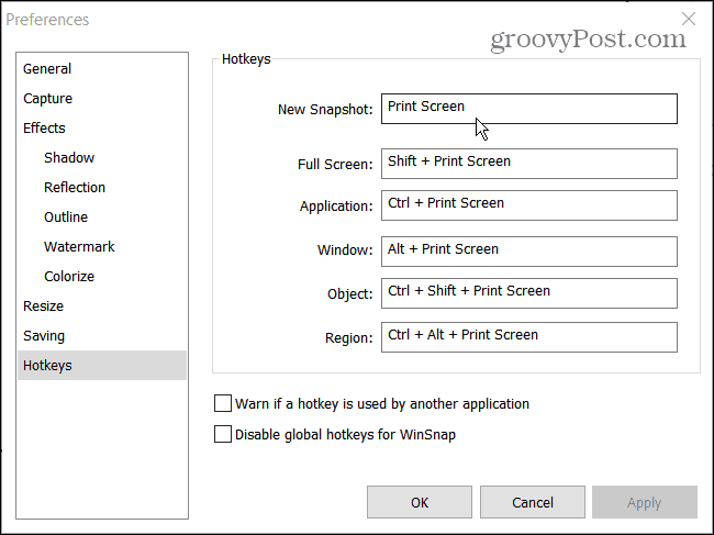 Print screen ne deluje v sistemu Windows 11