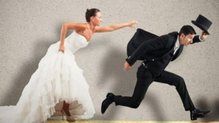 Zakaj se moški bojijo poroke?
