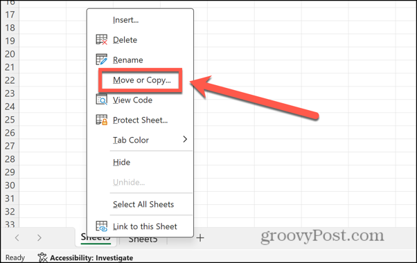 excel premakni ali kopiraj