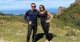 Korhan Sayginer svojo ženo Zuhal Topal popeljal na vrh! Ljubezenska fotografija na 1700 metrih...