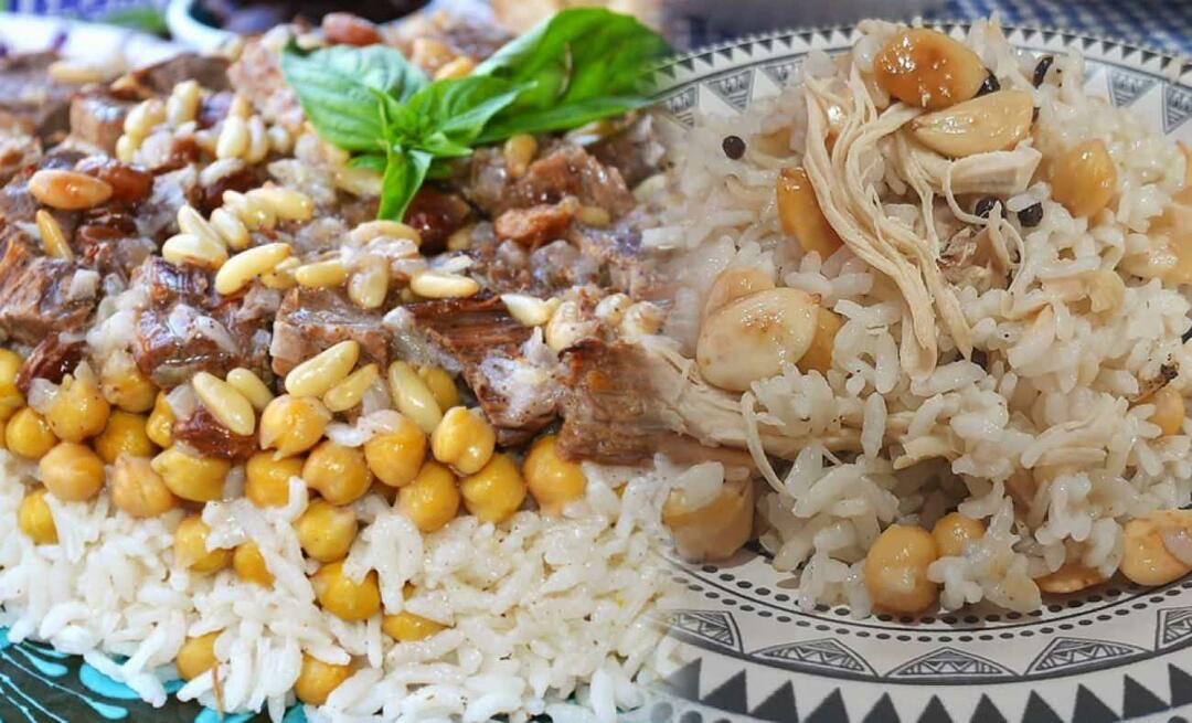 Kako narediti Divrigi pilaf? Sivasov slavni recept za divriği pilaf