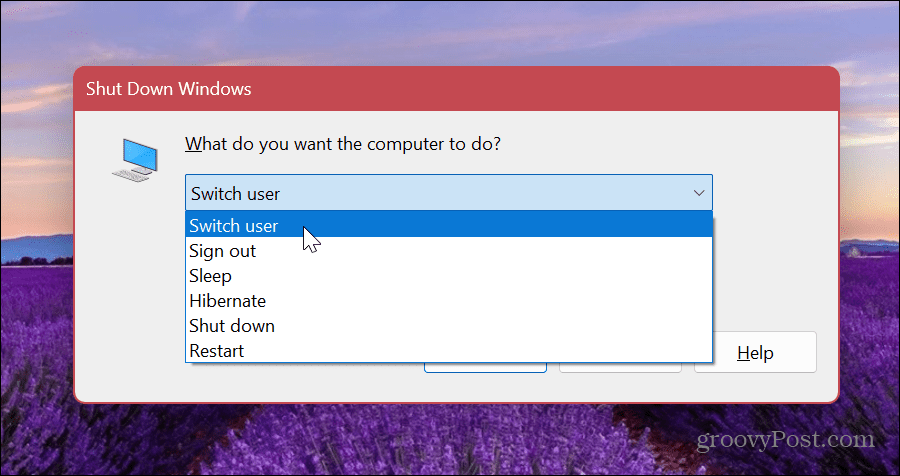 Preklop uporabniških računov v sistemu Windows