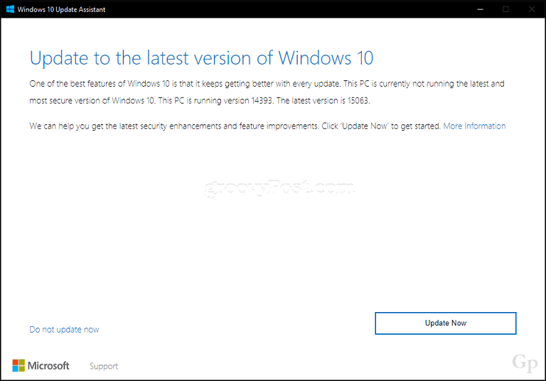 Kako lahko nadgradite na Windows 10 Creators Update Now