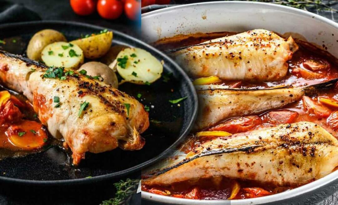 Kaj storiti z ribico? Kako kuhati morsko ribo v pečici? Recept za morske ribe!