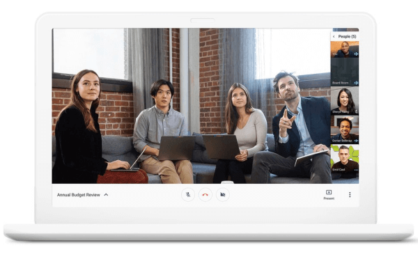 Google razvija Hangouts, da se osredotoči na dve izkušnji, ki pomagata združiti ekipe in nadaljevati delo: Hangouts Meet in Hangouts Chat.