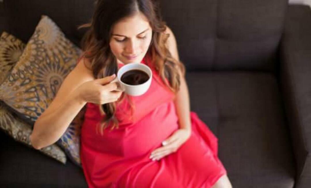 Pozor nosečnice! Pol skodelice kave na dan skrajša otrokovo višino