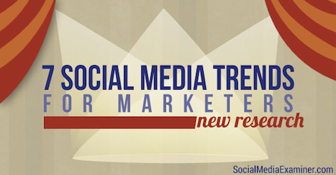 trendi v socialnih medijih za tržnike