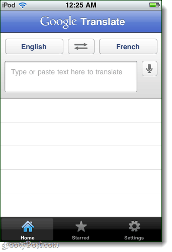 google prevajati aplikacijo