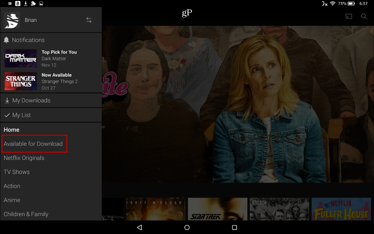 Prenesite Netflix na Fire HD 10