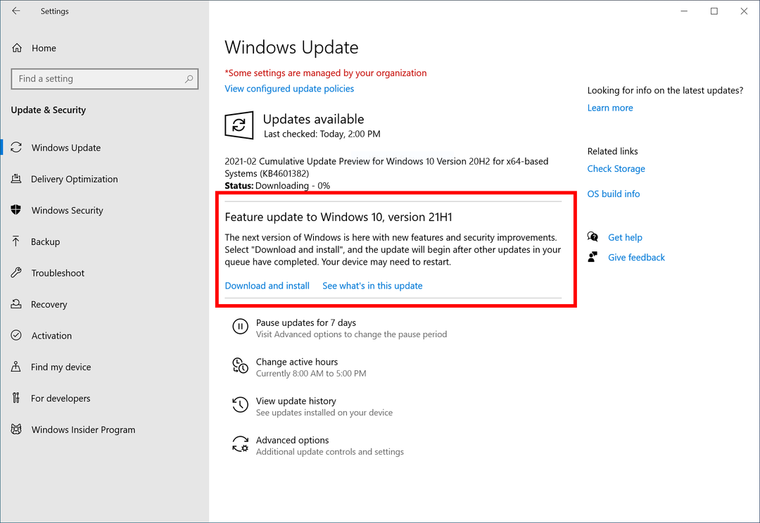 Microsoft uradno napoveduje Windows 10 21H1