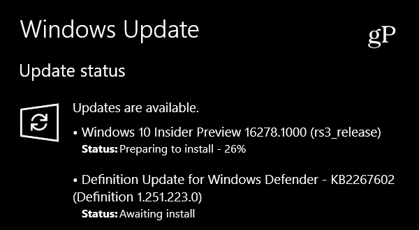 Microsoft izdaja Windows 10 Insider Preview Build 16278 za PC