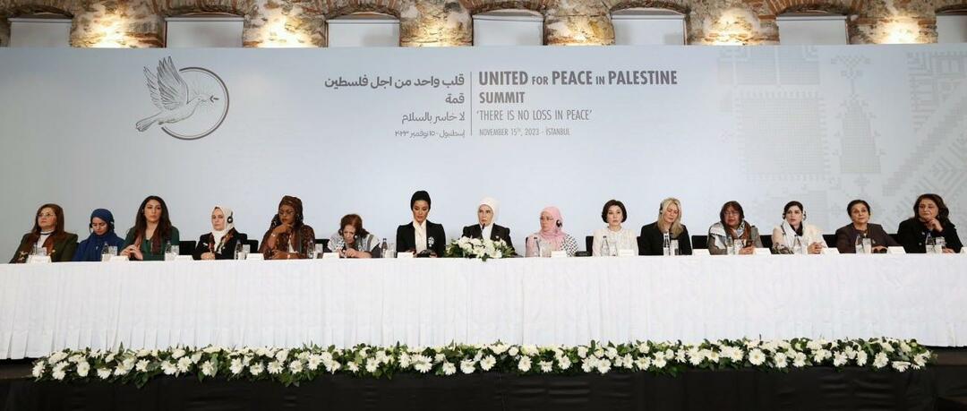 Tiskovna konferenca vrha One Heart for Palestine