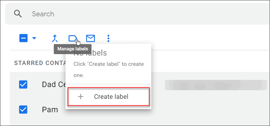  label ustvari skupinski e-poštni seznam v gmailu