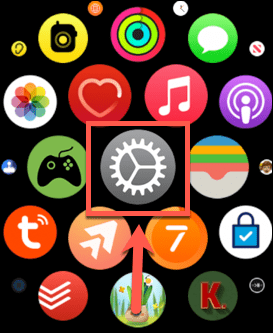 aplikacija za nastavitve ure apple