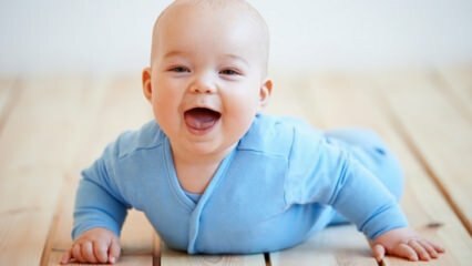 Kako se izvajajo vaje za dojenčke? Vaje za krepitev mišic za dojenčke
