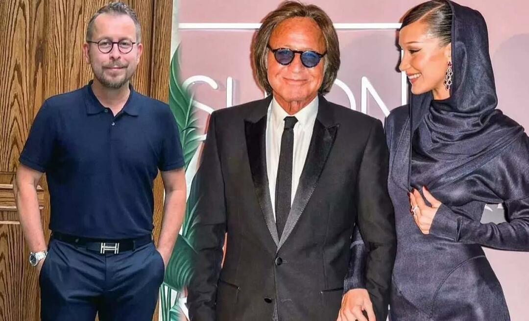 Oče Belle Hadid Mohamed Hadid je v kuhinji s turškim kuharjem Ömürjem Akkorjem!