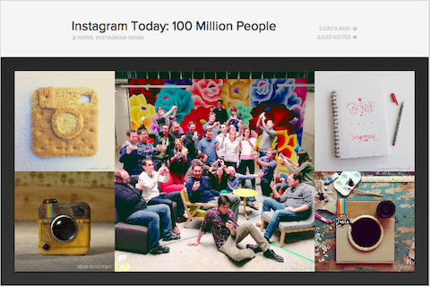 instagram 100 milijonov