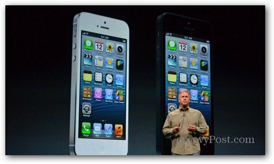 iPhone5 belo in črno