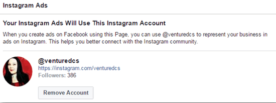 povezati račun instagram na facebook -