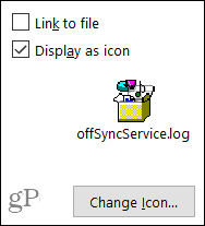 Spremenite ikono zaslona