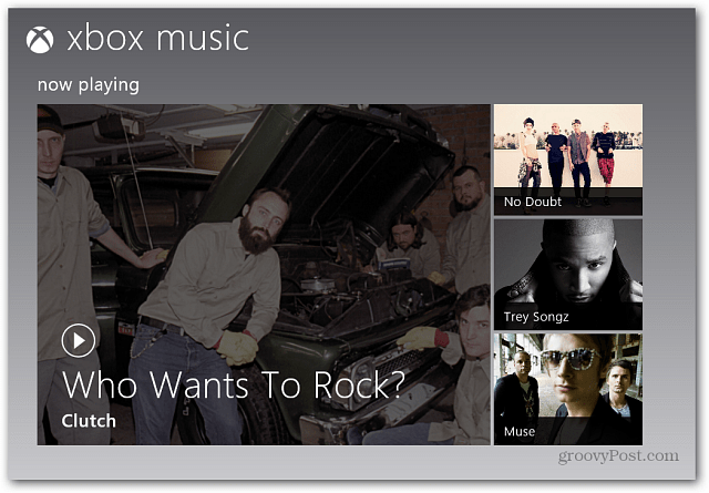 Windows 8: Glasba in video Xbox naj vašo zbirko privzeto prikažejo