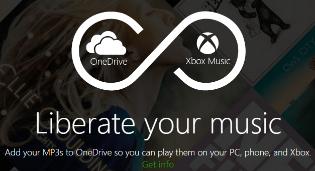 Dostop do svoje glasbene zbirke iz OneDrive prek Xbox Music