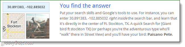 kako najti odgovore na trivia v Googlu