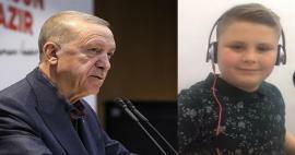 Predsednik Erdoğan je poslušal Fevzija Kaana Türkerja, fenomenalno ime pesmi 