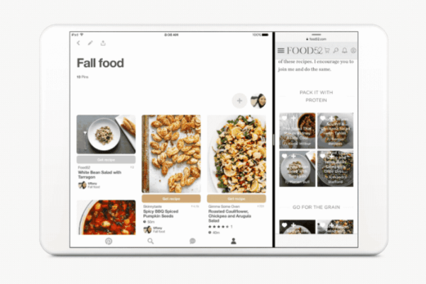 Pinterest je olajšal shranjevanje in skupno rabo zatičev iz sveže posodobljenega iPada ali iPhona z več novimi bližnjicami do aplikacije Pinterest za iOS.