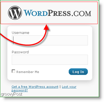 Logotip WordPress na strani za prijavo - logo-login.gif