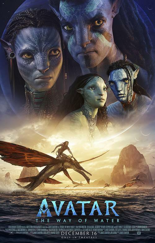 Plakat filma Avatar: The Way of the Water 