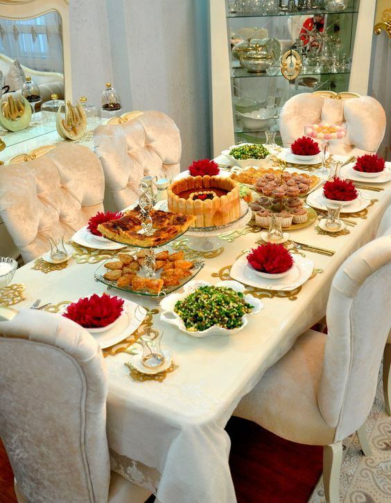 Predlogi za dekoracijo tabel Iftar