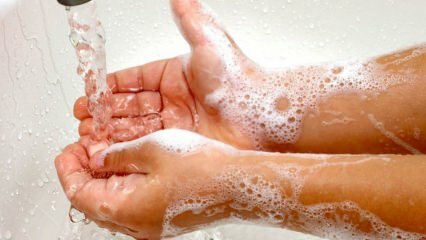 Razmere, v katerih si morate umiti roke