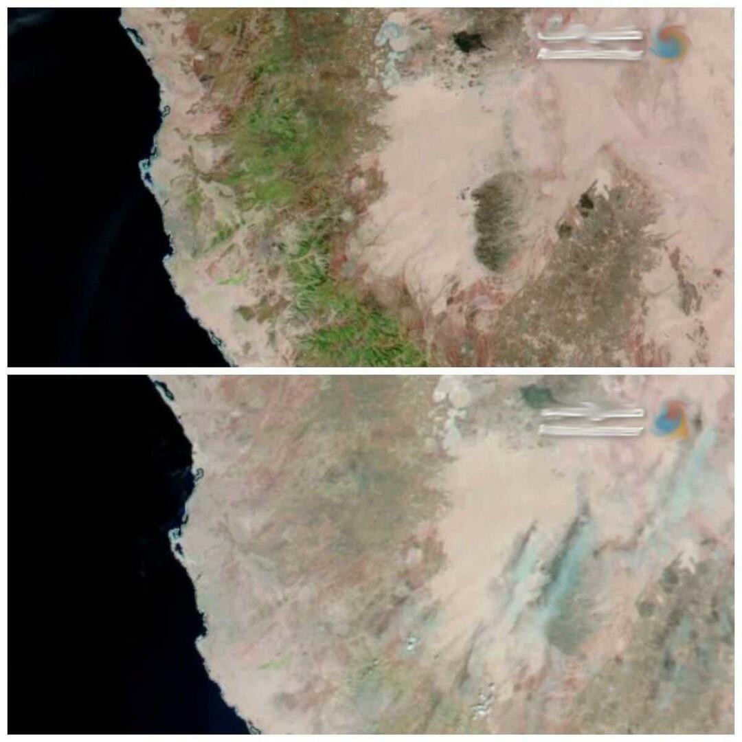 Končno stanje Meke odražajo satelitski posnetki