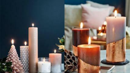 Kako okrasiti hišo s svečami? ideje za dekoracijo sveč