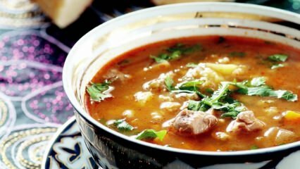 Kako se izdeluje uzbekistanska juha?