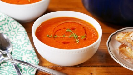 Kako narediti enostavno paradižnikovo juho doma?