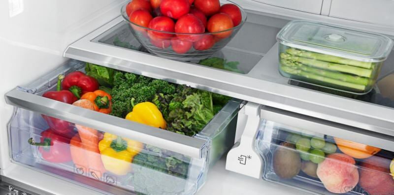 kako zelenjavo spraviti v hladilnik