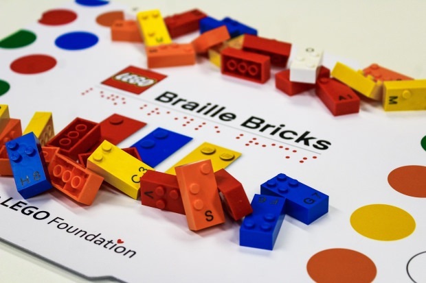 Brailleove abecede igrače