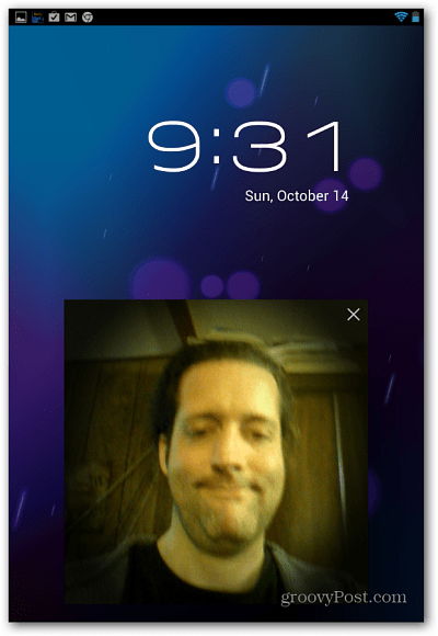 Odklepanje obraza Nexus 7