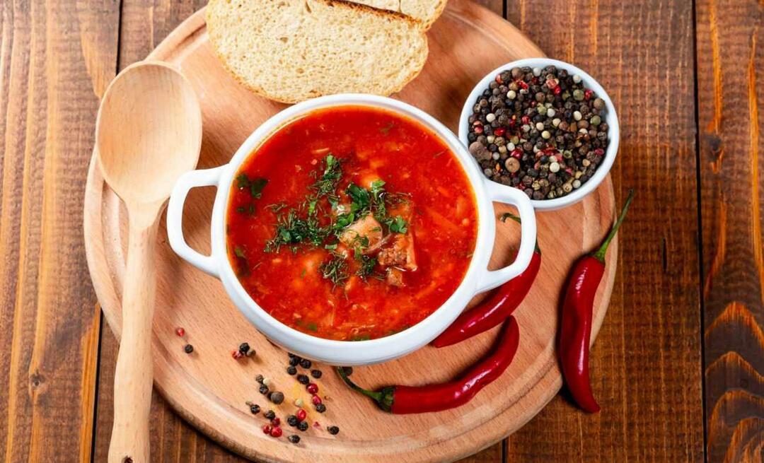 Kako narediti poprovo juho? Kako narediti juho iz rdeče paprike? recept za juho iz zelenega popra