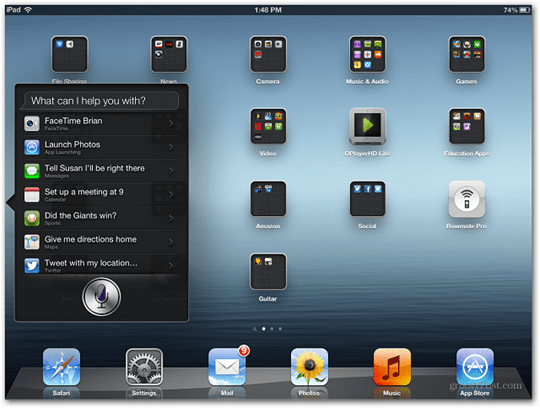 iOS 6 Posodobite iPad 3