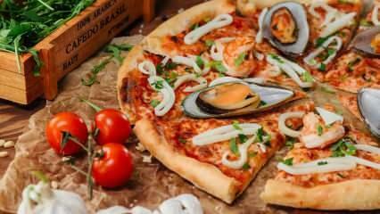 Kako pripraviti pico z morskimi sadeži? Morski recept za sredozemsko pico doma! Pizza Di Mare