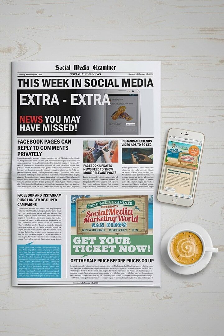 Facebook strani lahko zasebno odgovorijo na komentarje: Ta teden v družabnih medijih: Social Media Examiner