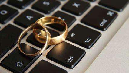 Se je mogoče poročiti s spletnim srečanjem? Ali je dovoljeno spoznati in se poročiti na družbenih omrežjih?