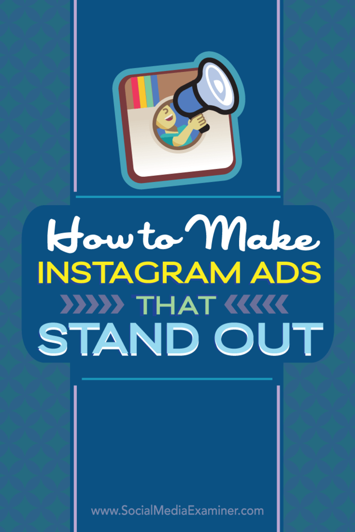 Kako narediti izstopajoče oglase v Instagramu: Izpraševalec socialnih medijev