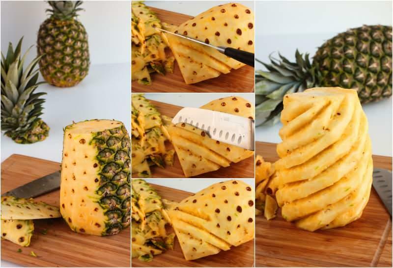 kako olupiti ananas